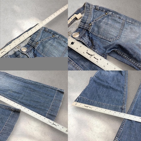 !! SOLD DO NOT BUY !! DKNY Ultra Low Rise Flare Jeans - Picture 8 of 8